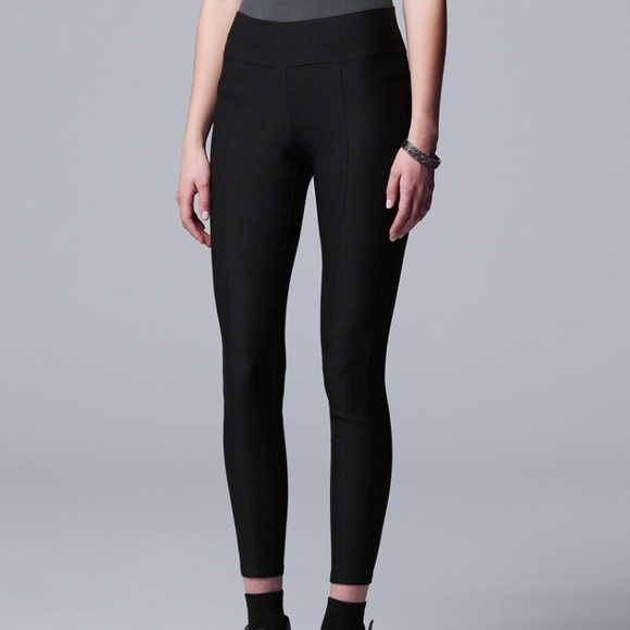 vera wang stretch pants